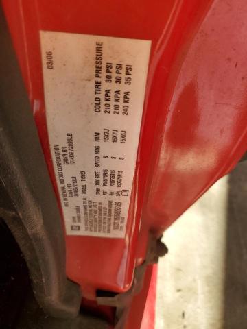 1GCDT196368265169 - 2006 CHEVROLET COLORADO წითელი ფოტო 12