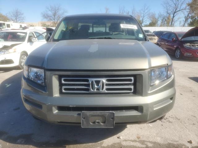 2HJYK165X7H509424 - 2007 HONDA RIDGELINE RTL GREEN photo 5