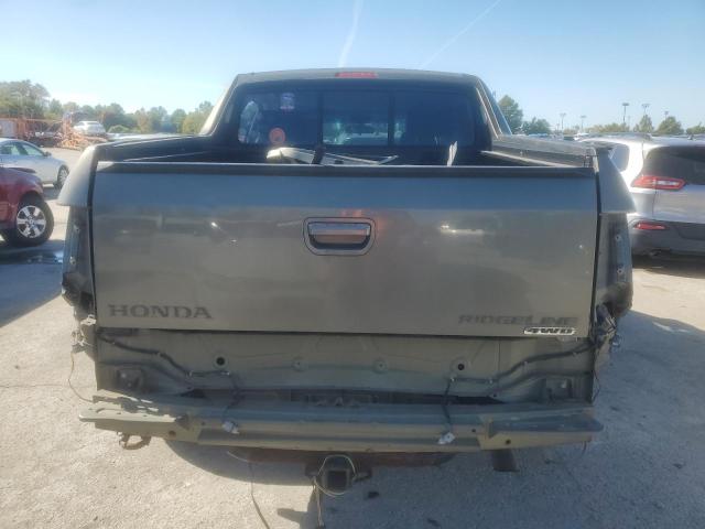 2HJYK165X7H509424 - 2007 HONDA RIDGELINE RTL GREEN photo 6