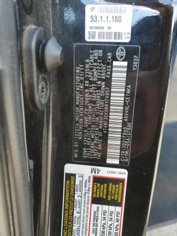 4T4BF3EK0BR174957 - 2011 TOYOTA CAMRY BASE Niebieski zdjęcie 12