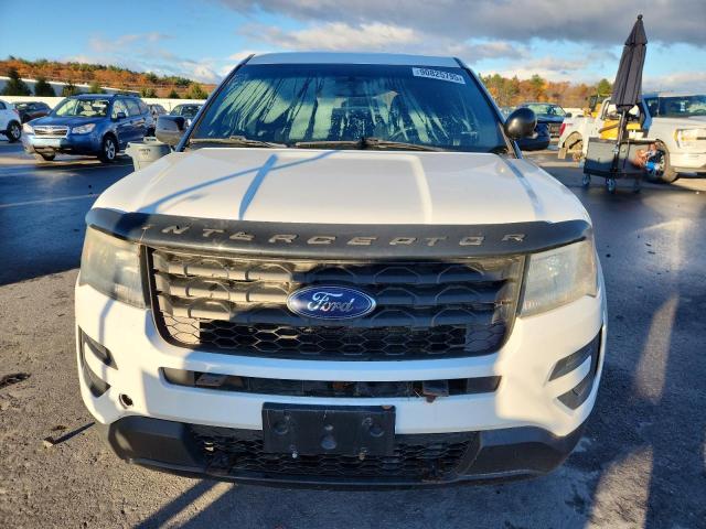 1FM5K8ARXGGB44955 - 2016 FORD EXPLORER POLICE INTERCEPTOR WHITE photo 5