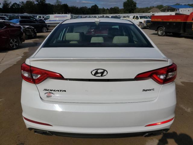 5NPE34AF5HH512486 - 2017 HYUNDAI SONATA SPORT WHITE photo 6