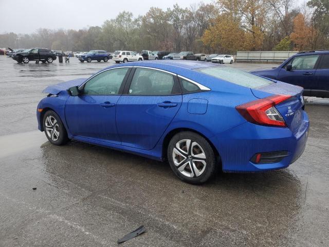 2HGFC2F52JH566224 - 2018 HONDA CIVIC LX 蓝色 照片 2