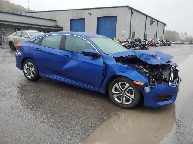 2HGFC2F52JH566224 - 2018 HONDA CIVIC LX 蓝色 照片 4