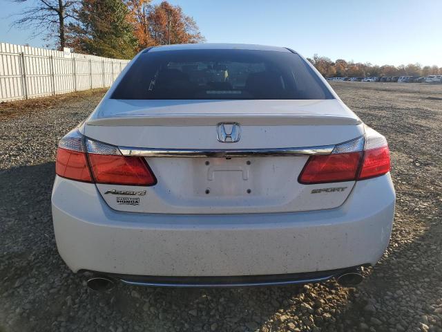 1HGCR2F5XFA073026 - 2015 HONDA ACCORD SPORT WHITE photo 6