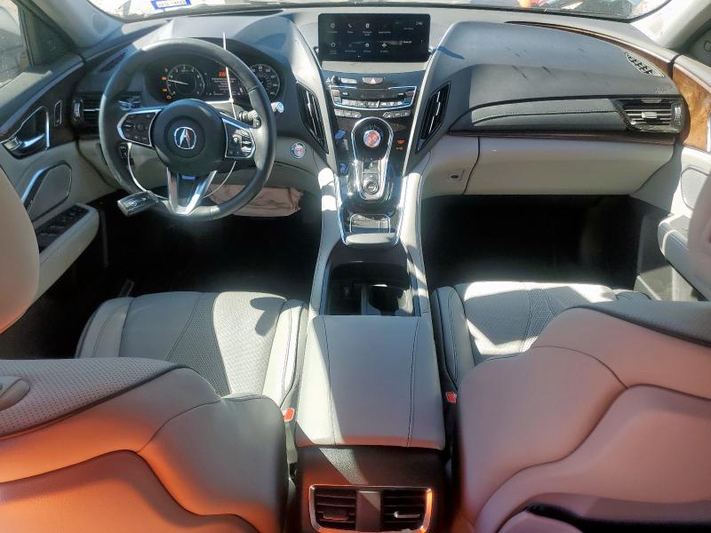 5J8TC2H70KL012301 - 2019 ACURA RDX ADVANCE SILVER photo 8