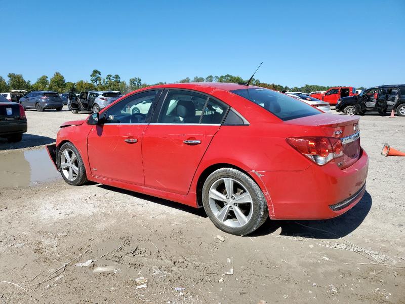 1G1PG5SC3C7227394 - 2012 CHEVROLET CRUZE LT წითელი ფოტო 2
