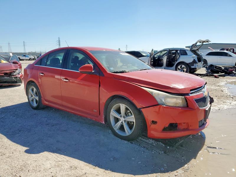 1G1PG5SC3C7227394 - 2012 CHEVROLET CRUZE LT წითელი ფოტო 4
