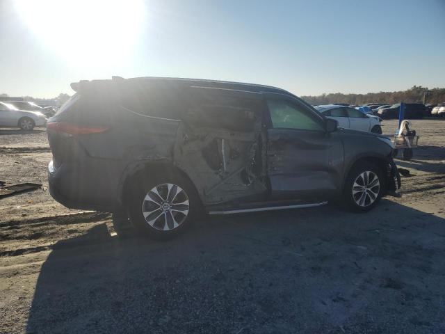 5TDGZRAH8MS058888 - 2021 TOYOTA HIGHLANDER XLE Grau Foto 3