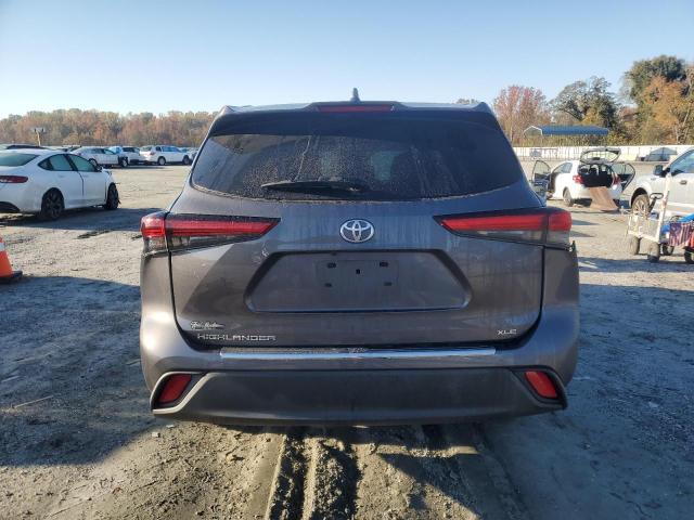 5TDGZRAH8MS058888 - 2021 TOYOTA HIGHLANDER XLE Grau Foto 6