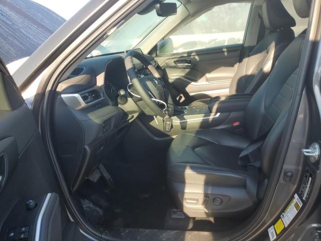 5TDGZRAH8MS058888 - 2021 TOYOTA HIGHLANDER XLE Grau Foto 7