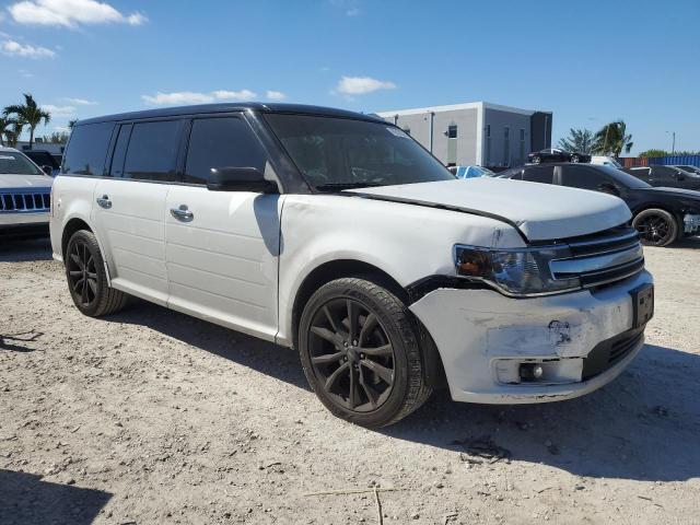 2FMGK5C84JBA22408 - 2018 FORD FLEX SEL 白色 照片 4