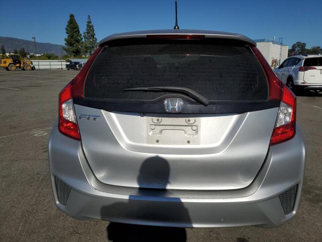 JHMGK5H51GX019534 - 2016 HONDA FIT LX SILVER photo 6