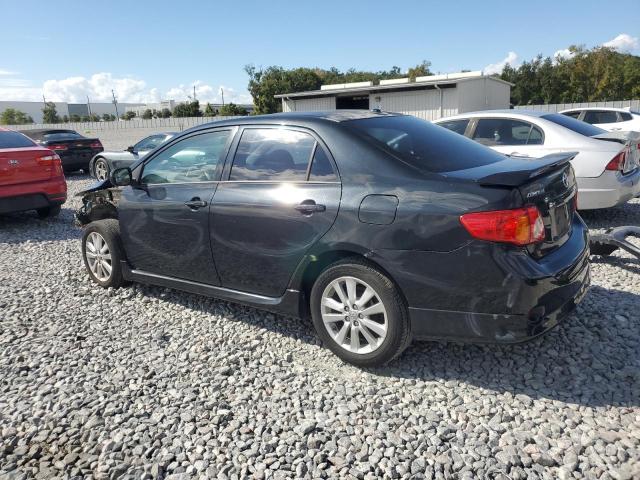 2T1BU4EE4AC448614 - 2010 TOYOTA COROLLA BASE Чорний фото 2