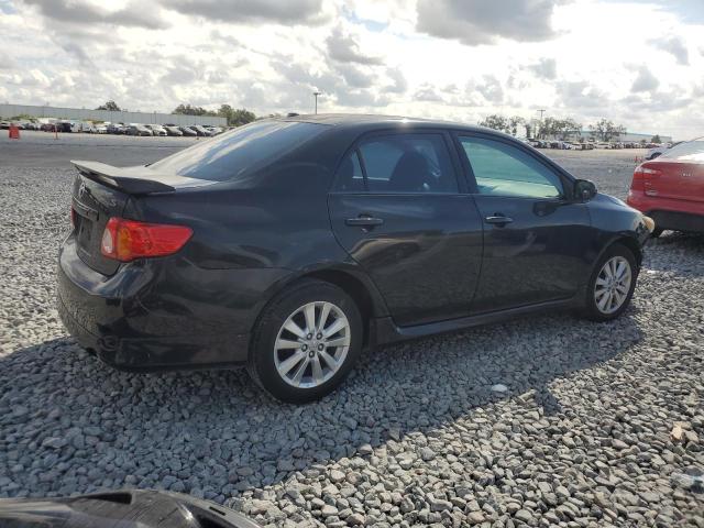 2T1BU4EE4AC448614 - 2010 TOYOTA COROLLA BASE Чорний фото 3