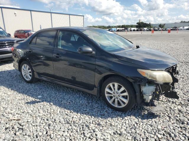 2T1BU4EE4AC448614 - 2010 TOYOTA COROLLA BASE Чорний фото 4