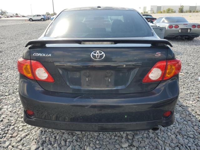 2T1BU4EE4AC448614 - 2010 TOYOTA COROLLA BASE Чорний фото 6