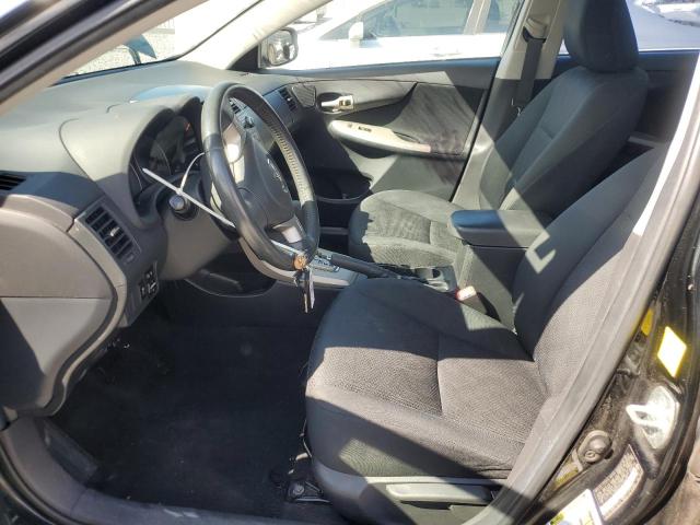 2T1BU4EE4AC448614 - 2010 TOYOTA COROLLA BASE Чорний фото 7