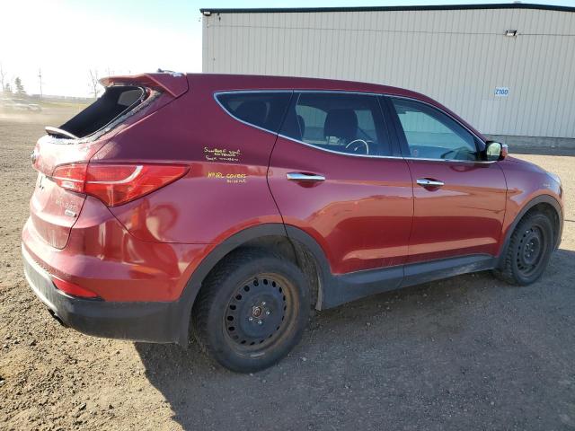 5XYZUDLA0DG022801 - 2013 HYUNDAI SANTA FE S RED photo 3