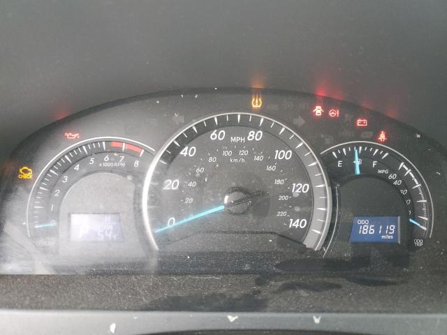 4T4BF1FK8CR223200 - 2012 TOYOTA CAMRY BASE WHITE photo 9