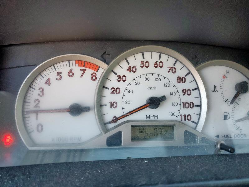 1NXBR32E16Z726570 - 2006 TOYOTA COROLLA CE 银色 照片 9