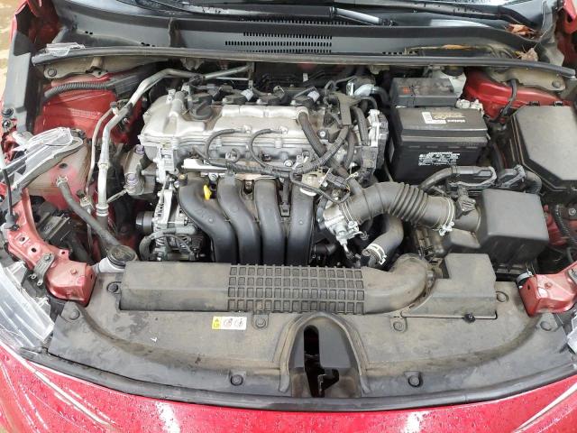 5YFEPMAEXMP197029 - 2021 TOYOTA COROLLA LE წითელი ფოტო 11