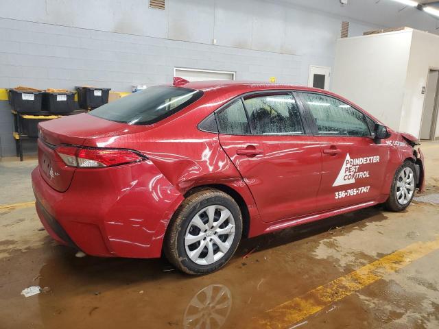 5YFEPMAEXMP197029 - 2021 TOYOTA COROLLA LE წითელი ფოტო 3