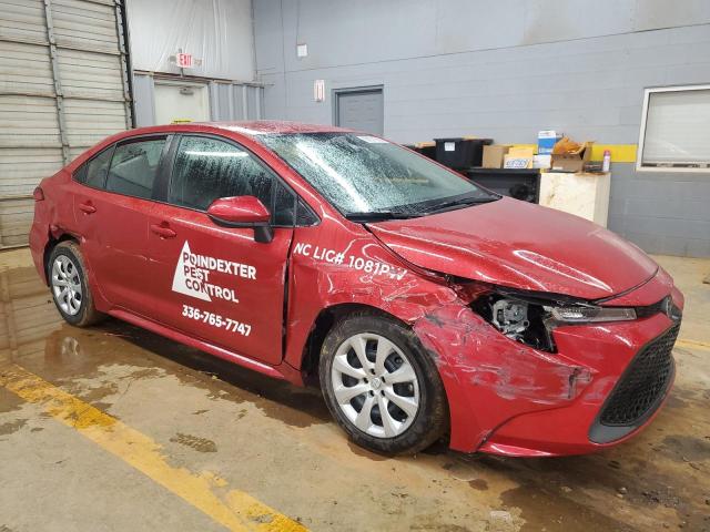 5YFEPMAEXMP197029 - 2021 TOYOTA COROLLA LE წითელი ფოტო 4