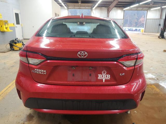 5YFEPMAEXMP197029 - 2021 TOYOTA COROLLA LE წითელი ფოტო 6