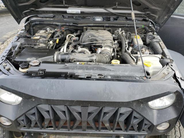 1C4BJWDG5JL840291 - 2018 JEEP WRANGLER U SPORT CHARCOAL photo 11