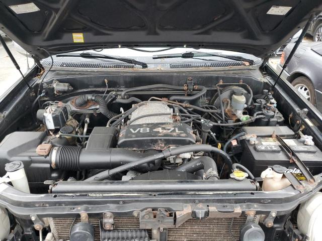 5TBBT44162S274967 - 2002 TOYOTA TUNDRA ACCESS CAB შავი ფოტო 11