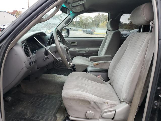 5TBBT44162S274967 - 2002 TOYOTA TUNDRA ACCESS CAB შავი ფოტო 7
