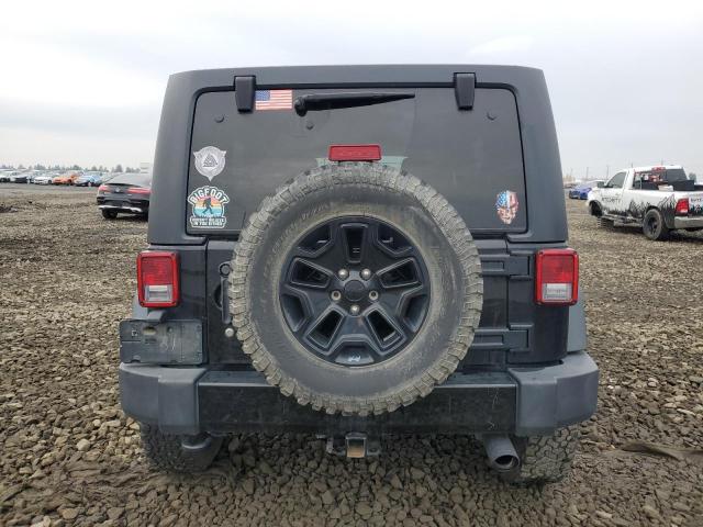 1C4BJWDG6GL232966 - 2016 JEEP WRANGLER U SPORT BLACK photo 6