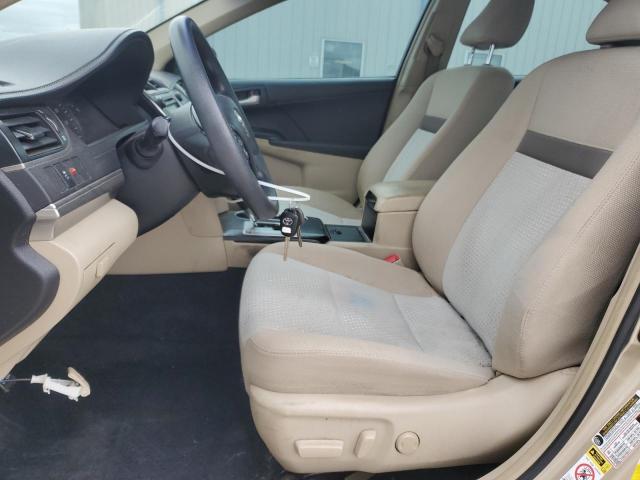 4T1BF1FK3CU076584 - 2012 TOYOTA CAMRY BASE ბეჟი ფოტო 7