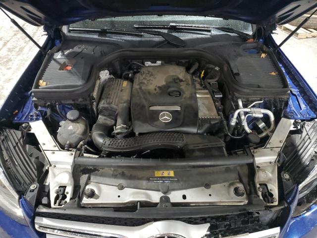 WDC0G4KB7JV033366 - 2018 MERCEDES-BENZ GLC 300 4MATIC BLUE photo 12