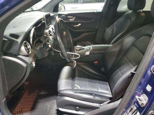 WDC0G4KB7JV033366 - 2018 MERCEDES-BENZ GLC 300 4MATIC BLUE photo 7