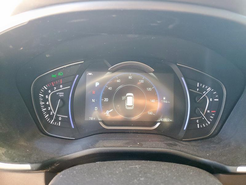 5NMS33ADXLH242222 - 2020 HYUNDAI SANTA FE SEL SILVER photo 9