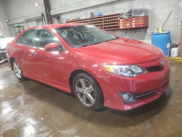 4T1BF1FK9CU548545 - 2012 TOYOTA CAMRY BASE Красный фото 4