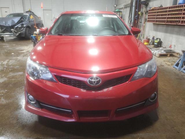 4T1BF1FK9CU548545 - 2012 TOYOTA CAMRY BASE Красный фото 5