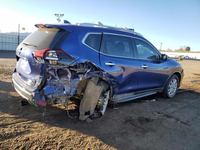 JN8AT2MV6KW382410 - 2019 NISSAN ROGUE S BLUE photo 3