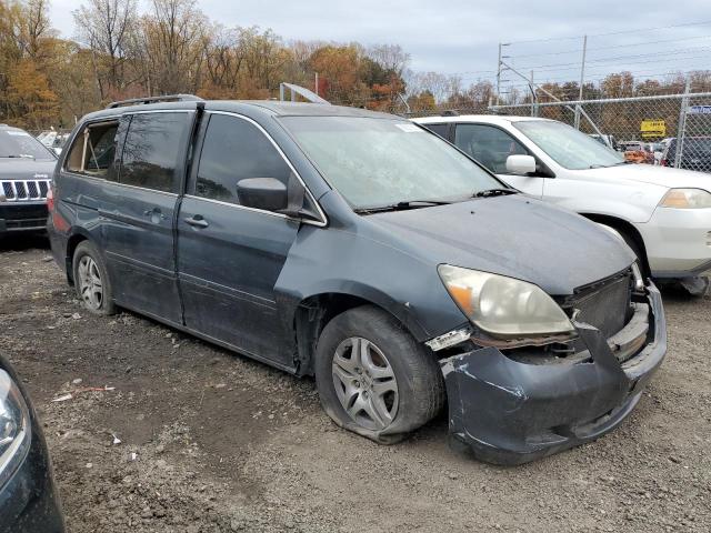 5FNRL387X5B030925 - 2005 HONDA ODYSSEY EXL BLUE photo 4