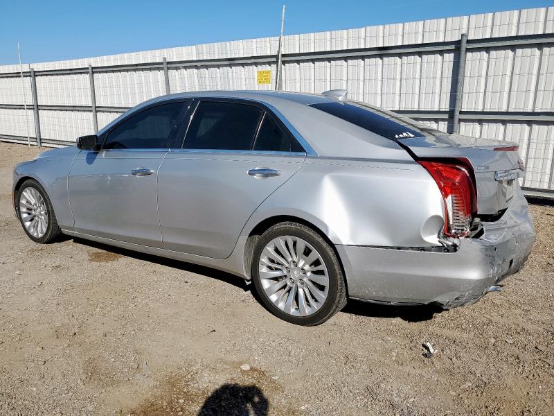 1G6AR5SX3J0105704 - 2018 CADILLAC CTS LUXURY SILVER photo 2