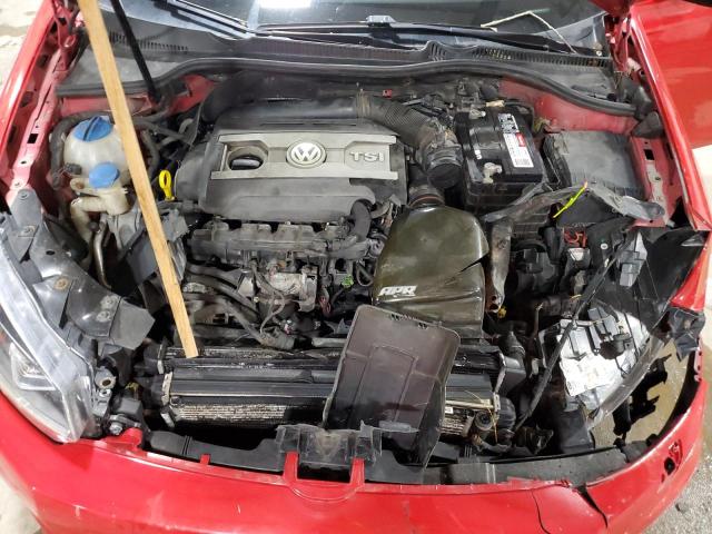 WVWGD7AJXCW147446 - 2012 VOLKSWAGEN GTI RED photo 11