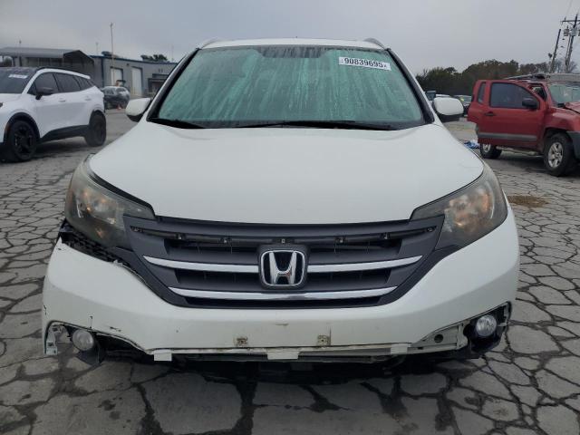 5J6RM3H71DL048135 - 2013 HONDA CR-V EXL WHITE photo 5