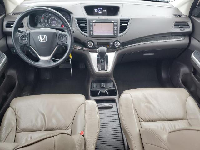 5J6RM3H71DL048135 - 2013 HONDA CR-V EXL WHITE photo 8