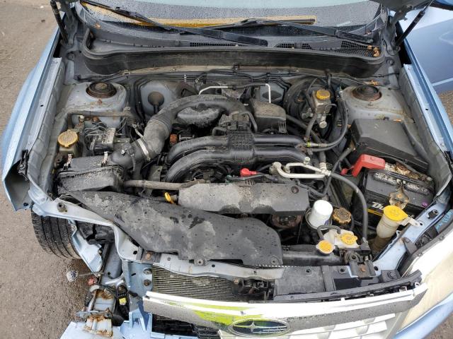 JF2SHADCXBH764049 - 2011 SUBARU FORESTER 2.5X PREMIUM BLUE photo 12