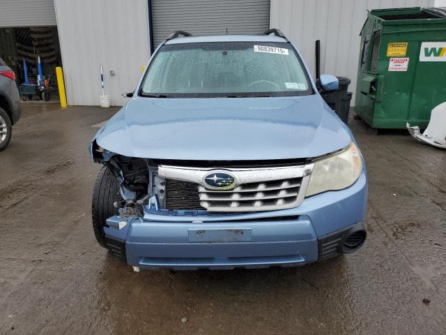 JF2SHADCXBH764049 - 2011 SUBARU FORESTER 2.5X PREMIUM BLUE photo 5