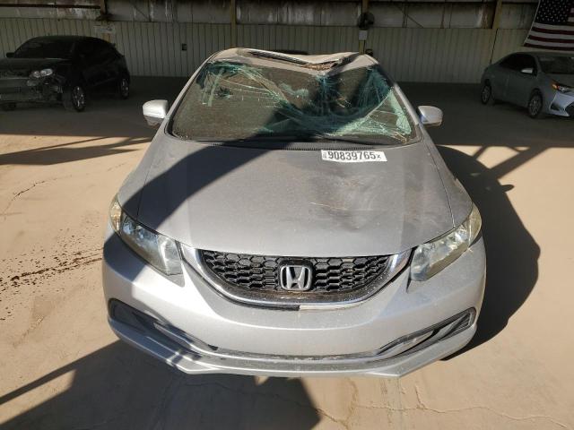 19XFB2F88EE072365 - 2014 HONDA CIVIC EX SILVER photo 5