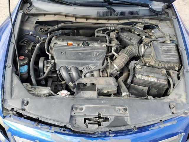 1HGCS12768A020364 - 2008 HONDA ACCORD EX Көк фото 11