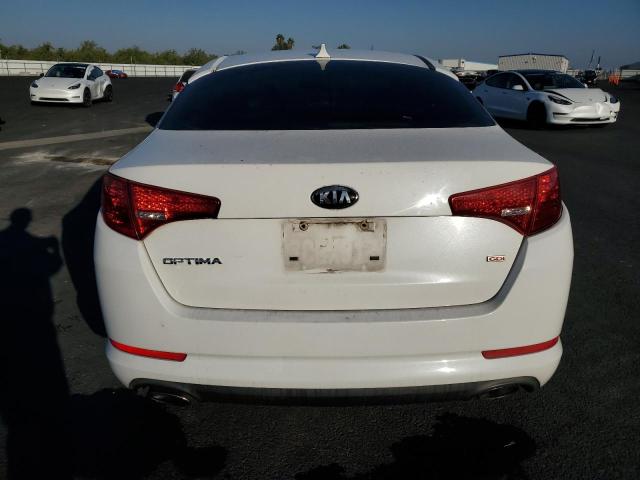 5XXGM4A76DG098994 - 2013 KIA OPTIMA LX WHITE photo 6